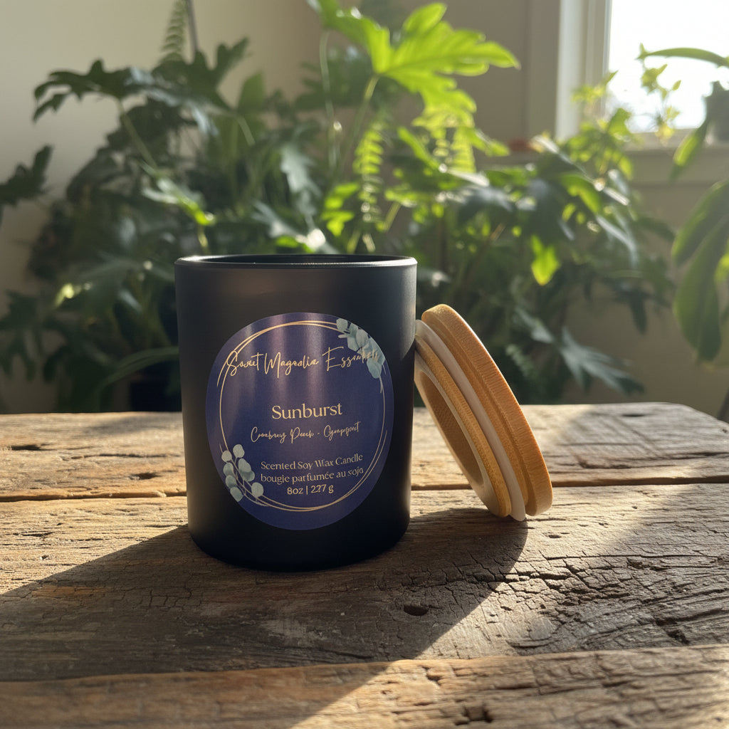 "Sunburst" 8oz Soy Wax Candle