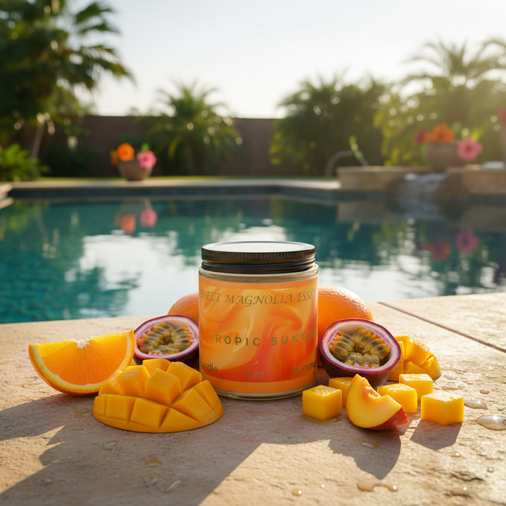 Summer Cocktail 4oz Soy Wax Candle