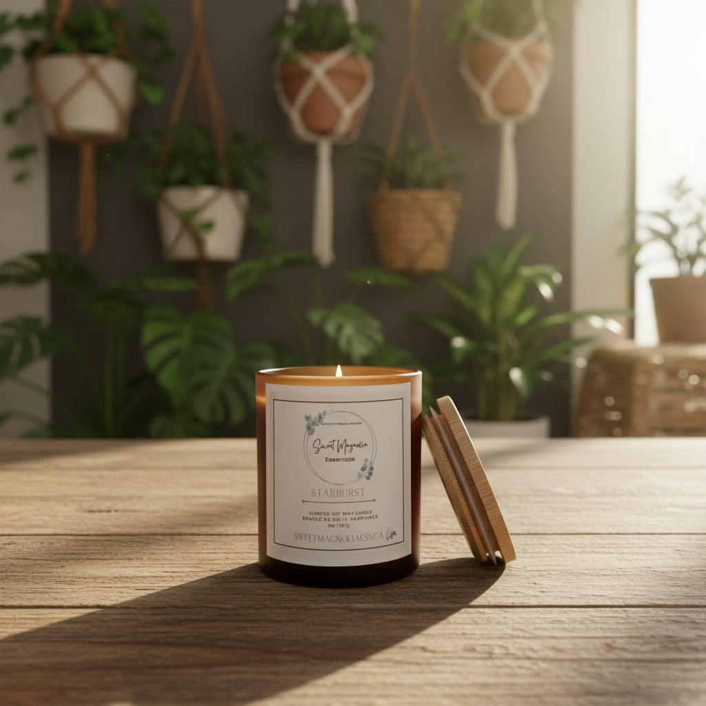 "Starburst" 8oz Soy Wax Candle