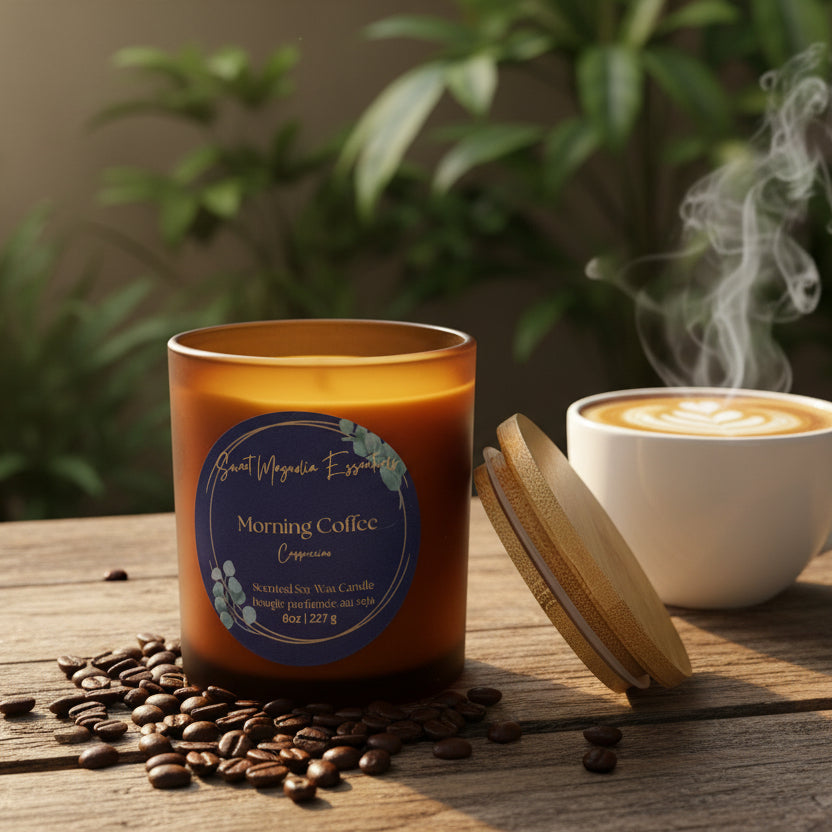 "Morning Coffee" 8oz Soy Wax Candle